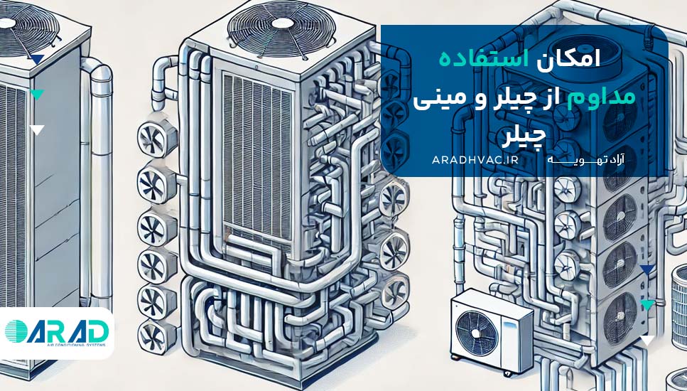 امکان استفاده مداوم از چیلر و مینی چیلر