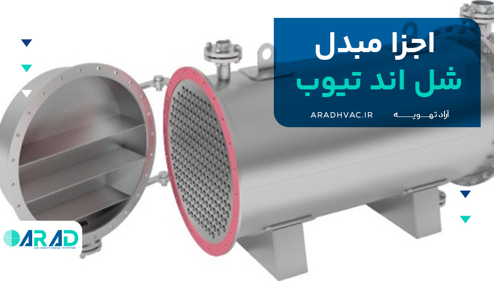 اجزا مبدل شل اند تیوب