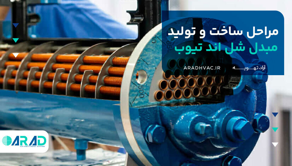 مراحل ساخت و تولید مبدل شل اند تیوب